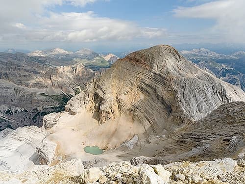 Tofana di Dentro in the Dolomites near Cortina dAmpezzo Art Print